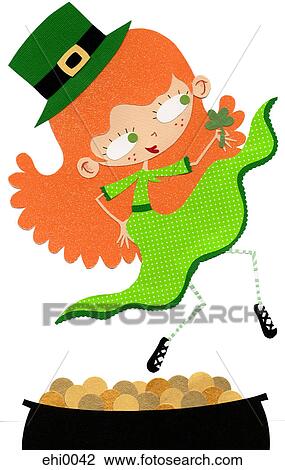 Drawing - St Patricks Day. Fotosearch
