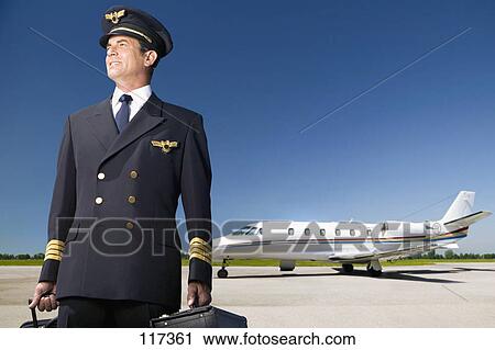 的, 私人喷气式飞机, 站立, 所作, 飞机, 上, 柏油场地