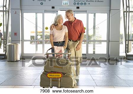 automatic luggage trolley