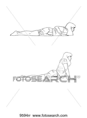Back Extension Unlabeled View Large Illustration Stock Illustration - Back Extension Unlabeled. Fotosearch