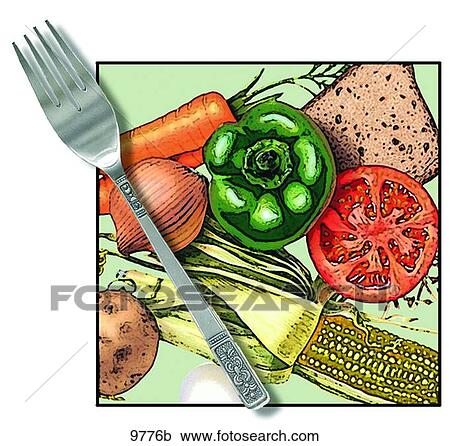 Clipart - Diet Icon Unlabeled. Fotosearch