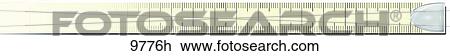 Drawing - Tape Measure Icon Unlabeled. Fotosearch