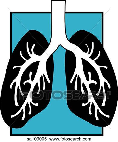 Graphic depiction of the bronchus and lungs to represent respiration. View Large Illustration Stock Illustration - Graphic depiction of the bronchus and lungs to represent respiration.. Fotosearch