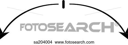 Stock Illustration - Abduction movement arrows.. Fotosearch
