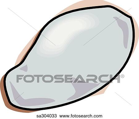 Drawing - Type of kidney stone.. Fotosearch