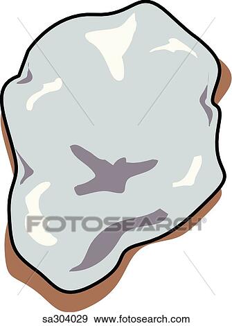 Stock Illustration - Type of kidney stone.. Fotosearch