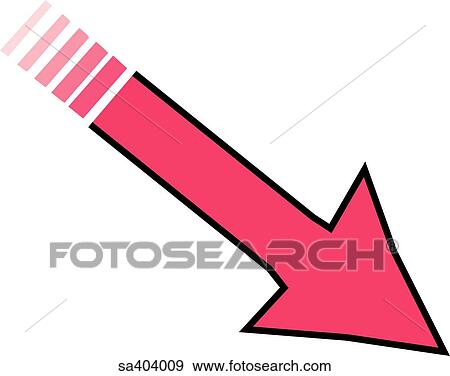 Arrow. View Large Illustration Stock Illustration - Arrow.. Fotosearch