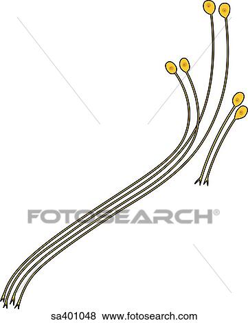 Nerve fibers of the pituitary neurohypophysis. View Large Illustration Stock Illustration - Nerve fibers of the pituitary neurohypophysis.. Fotosearch