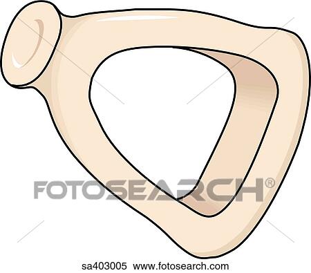 Stock Illustration - Stapes.. Fotosearch