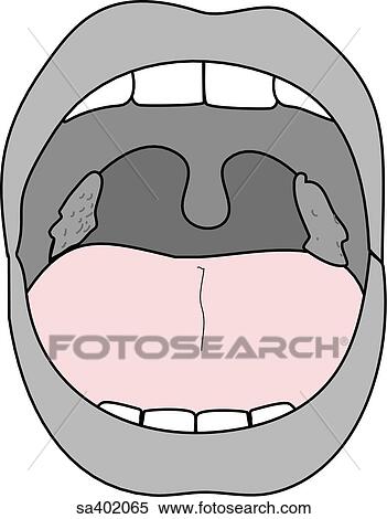 The mouth. View Large Illustration Stock Illustration - The mouth.. Fotosearch