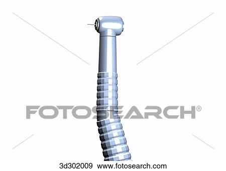 Close-up view of end of high-speed drill. View Large Illustration Stock Illustration - Close-up view of end of high-speed drill.. Fotosearch