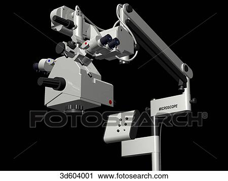 View of the optical portion of an electron microscope showing two sets of opticals. View Large Illustration Clip Art - View of the optical portion of an electron microscope showing two sets of opticals.. Fotosearch