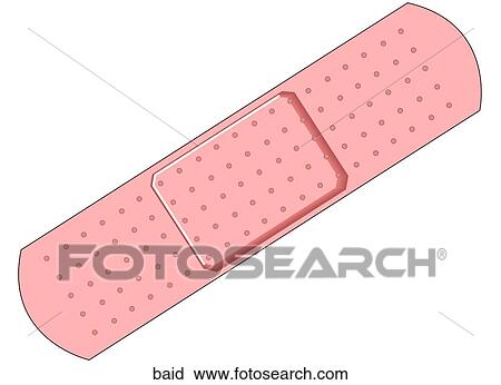 Band Aid View Large Illustration Clip Art - Band Aid. Fotosearch