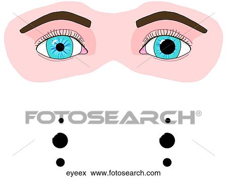 Eye Exam-Various Pupils View Large Illustration Stock Illustration - Eye Exam-Various Pupils. Fotosearch