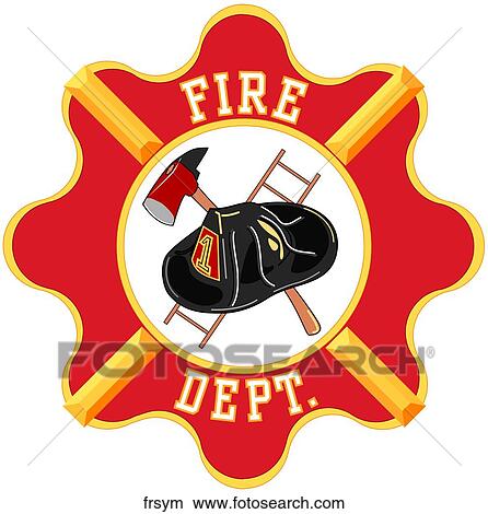 Stock Illustration - Fireman's Symbol. Fotosearch