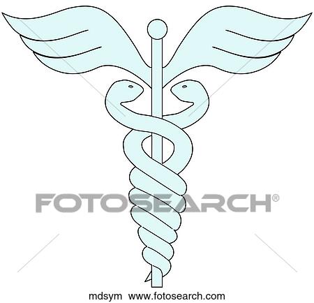 M. D. Symbol View Large Illustration Stock Illustration - M. D. Symbol. Fotosearch