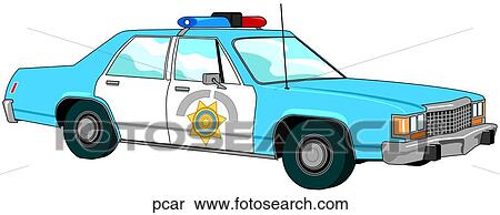 Stock Illustration - Police Car. Fotosearch
