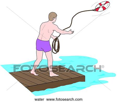Water Rescue View Large Illustration Stock Illustration - Water Rescue. Fotosearch