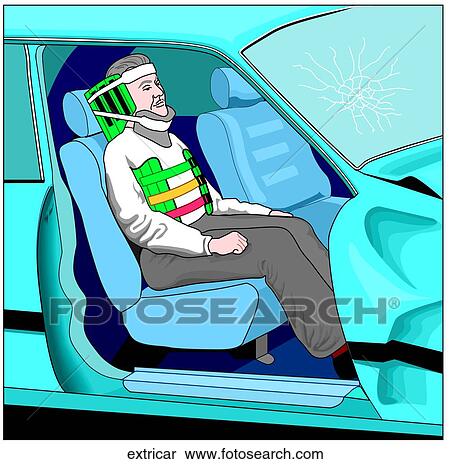 Car Extrication View Large Illustration Stock Illustration - Car Extrication. Fotosearch