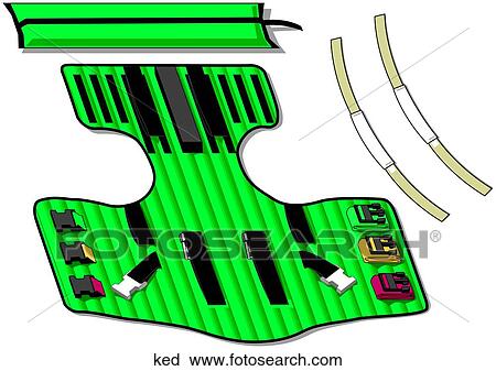 Clip Art - Kendrick Extrication Device. Fotosearch