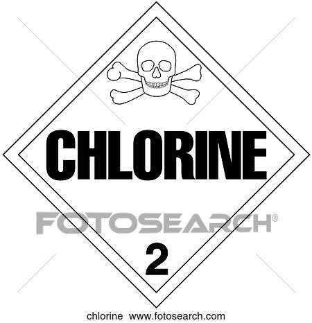 Chlorine View Large Illustration Clip Art - Chlorine. Fotosearch