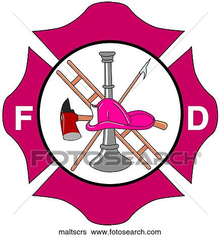 Maltese Cross View Large Illustration Stock Illustration - Maltese Cross. Fotosearch