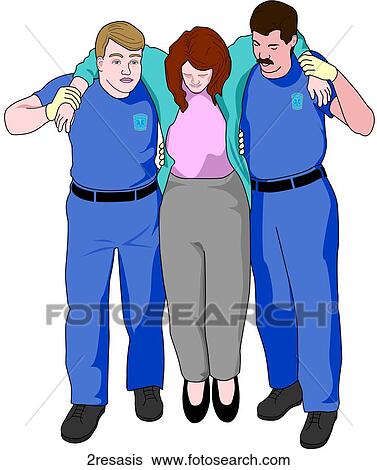 Two Rescuer Assist View Large Illustration Stock Illustration - Two Rescuer Assist. Fotosearch