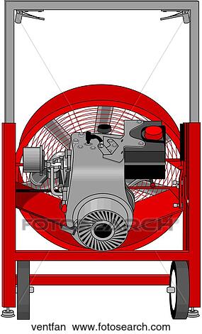 Ventilation Fan View Large Illustration Stock Illustration - Ventilation Fan. Fotosearch