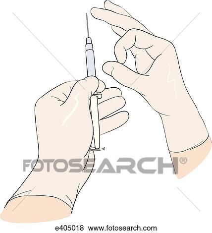Drawing up a drug from an ampule, step 4 View Large Illustration Stock Illustration - Drawing up a drug from an ampule, step 4. Fotosearch
