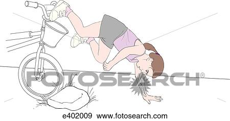 Mechanism of injury, indirect force View Large Illustration Stock Illustration - Mechanism of injury, indirect force. Fotosearch