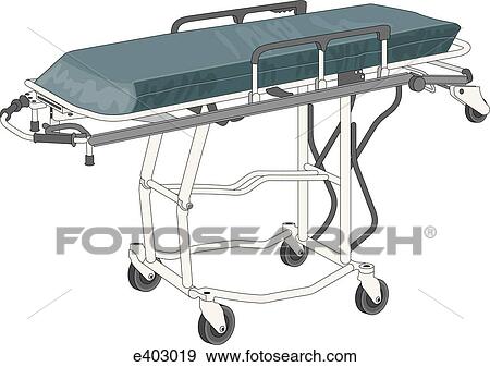 Stock Illustration - Roll-in cot. Fotosearch