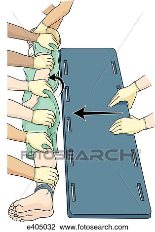 Rolling patient View Large Illustration Drawing - Rolling patient. Fotosearch