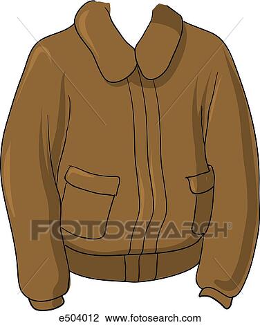 Drawing -  a female pilot with various layers of equipment and clothing that can be mixed and matched.. Fotosearch