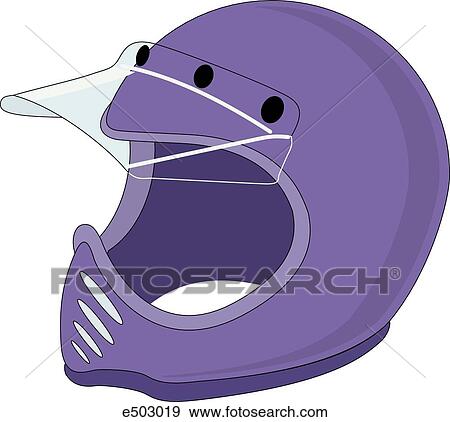 Full face coverage motorcross helmet. View Large Illustration Stock Illustration - Full face coverage motorcross helmet.. Fotosearch