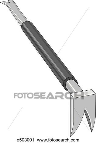 Special A-shaped tool used by rescue teams to gain access to emergency rescue areas. View Large Illustration Clip Art - Special A-shaped tool used by rescue teams to gain access to emergency rescue areas.. Fotosearch