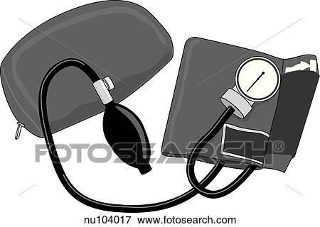 a pressure manometer of the aneroid type which uses a needle that points to numbers on a calibrated dial to indicate cuff pressure. View Large Illustration Stock Illustration - a pressure manometer of the aneroid type which uses a needle that points to numbers on a calibrated dial to indicate cuff pressure.. Fotosearch