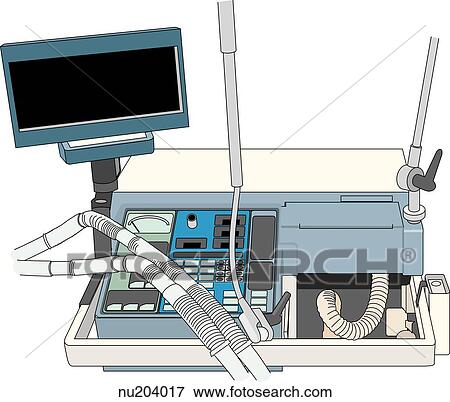 Illustration of ventilation system with monitor. View Large Illustration Stock Illustration - Illustration of ventilation system with monitor.. Fotosearch