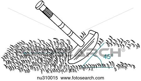 Simple drawing showing proper angle and direction for shaving hair as might be done for surgical prep. View Large Illustration Stock Illustration - Simple drawing showing proper angle and direction for shaving hair as might be done for surgical prep.. Fotosearch