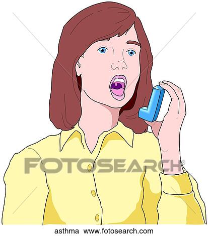 Clipart | asthma | Fotosearch