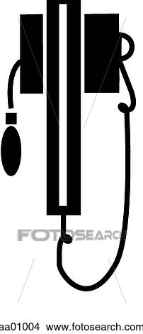 Stock Illustration - Blood pressure cuff. Fotosearch