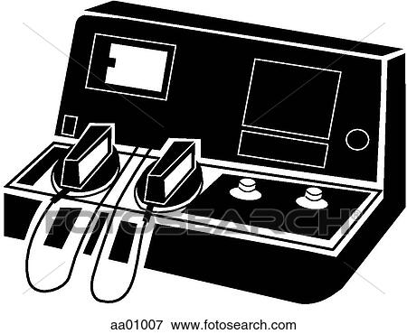 Stock Illustration - Defibrillator. Fotosearch