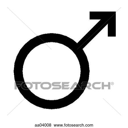 Stock Illustration - Male symbol. Fotosearch