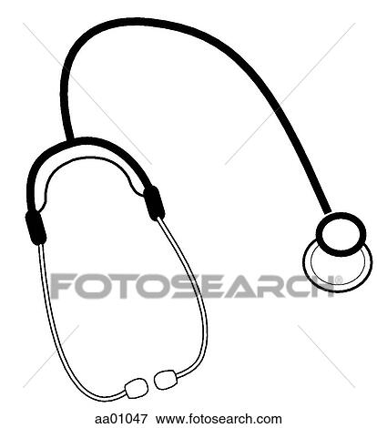 Stethoscope 2 View Large Illustration Stock Illustration - Stethoscope 2. Fotosearch
