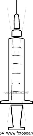 Syringe 2 View Large Illustration Stock Illustration - Syringe 2. Fotosearch