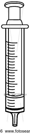 Stock Illustration - Syringe 4. Fotosearch