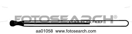 Thermometer View Large Illustration Stock Illustration - Thermometer. Fotosearch