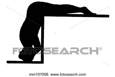 Stock Illustration - Headache, head hang therapy. Fotosearch