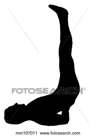 Headache, shoulder stand therapy, part 2 View Large Illustration Clip Art - Headache, shoulder stand therapy, part 2. Fotosearch