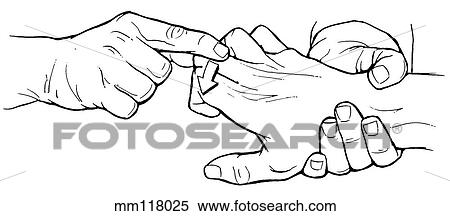 Metacarpophalangeal extension View Large Illustration Stock Illustration - Metacarpophalangeal extension. Fotosearch