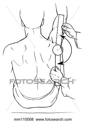 Shoulder abduction View Large Illustration Stock Illustration - Shoulder abduction. Fotosearch